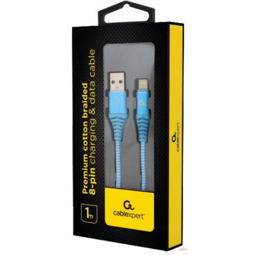 Дата кабель USB 2.0 AM to Lightning 1.0m Cablexpert (CC-USB2B-AMLM-1M-VW) – Cablexpert (вид 1)