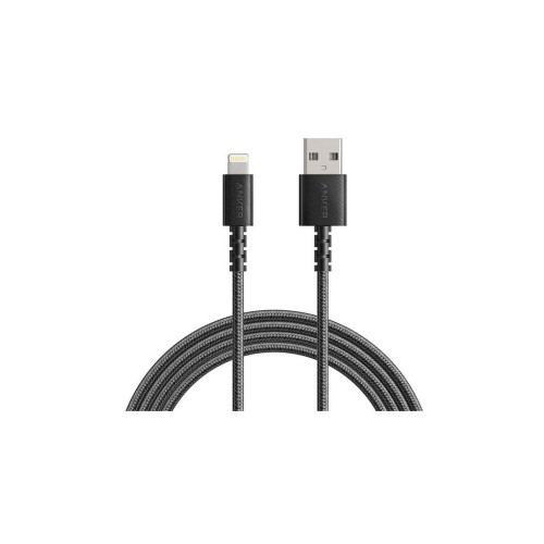 Дата кабель USB 2.0 AM to Lightning 1.8m Powerline Select+ Black Anker (A8013H11) – Anker (вид 1)