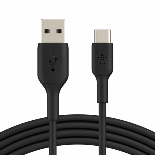 Дата кабель USB 2.0 AM to USB-C 2.0m PVC black Belkin (CAB001BT2MBK) – Belkin