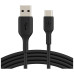Дата кабель USB 2.0 AM to USB-C 1.0m PVC black Belkin (CAB001BT1MBK) – Belkin