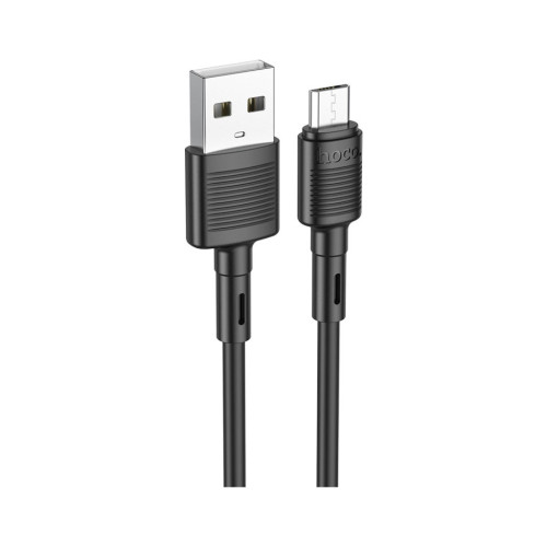 Дата кабель USB 2.0 AM to Micro 5P 1.0m 2.4A PVC X83 black HOCO (6931474770882) – HOCO (вид 1)