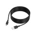 Дата кабель USB 2.0 AM to Micro 5P 3.0m Lenny silicone BX113 black BOROFONE (6941991115547) – BOROFONE