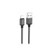 Дата кабель USB 2.0 AM to Lightning 1.0m 2.4A nylon BX87 black BOROFONE (6974443389005) – BOROFONE (вид 1)