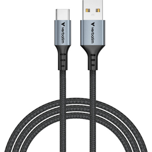 Дата кабель USB 2.0 AM to USB-C 1.2m black Verbatim (31843) – Verbatim