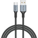 Дата кабель USB 2.0 AM to USB-C 1.2m black Verbatim (31843)