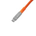 Дата кабель USB-C + USB A to USB-C 1.0m Double-Sleeved Geek orange Keychron (CAB22_KEYCHRON) – Keychron (вид 1)