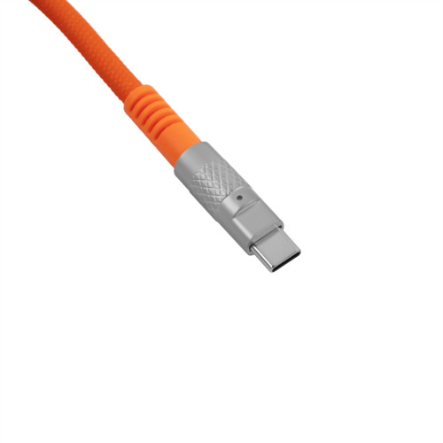 Дата кабель USB-C + USB A to USB-C 1.0m Double-Sleeved Geek orange Keychron (CAB22_KEYCHRON) – Keychron (вид 2)