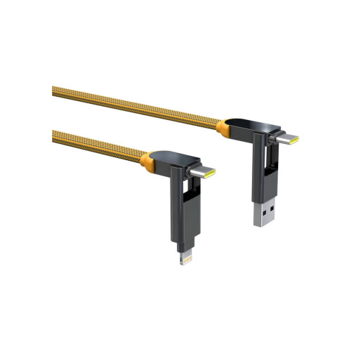 Дата кабель 6in1 inCharge XL 3.0m yellow Rolling Square (XLL03R) – Rolling Square (вид 1)