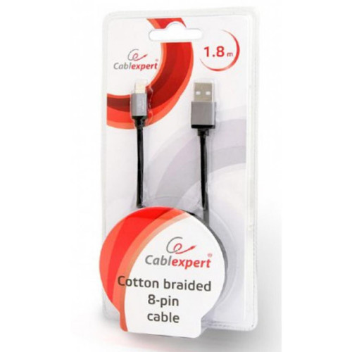Дата кабель USB 2.0 AM to Lightning 1.8m Cablexpert (CCB-mUSB2B-AMLM-6) – Cablexpert (вид 2)