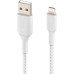 Дата кабель USB 2.0 AM to Lightning 2.0m BRAIDED white Belkin (CAA002BT2MWH) – Belkin (вид 2)