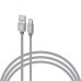 Дата кабель USB 2.0 AM to USB-C 2.0m CBGNYT2 grey Intaleo (1283126489143) – Intaleo