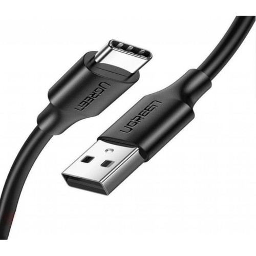 Дата кабель USB 2.0 AM to USB-C 2.0m US287 Black Ugreen (60118) – UGREEN