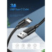 Дата кабель USB 2.0 AM to USB-C 2.0m US287 Black Ugreen (60118) – UGREEN (вид 1)
