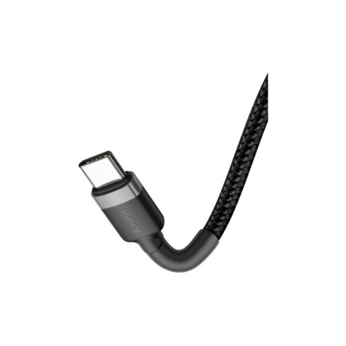 Дата кабель USB-C to USB-C 2.0m USB 3.1 3A grey-black Baseus (CATKLF-HG1) – Baseus (вид 1)