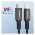 Дата кабель USB-C to Lightning 1.0m US1713A Nickel Plating ABS Shell Black Ugreen (60751) – UGREEN (вид 1)