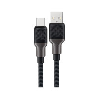 Дата кабель USB 2.0 AM to USB-C 1.2m 3.0A silicone braid Acefast (6974316283126)