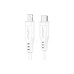Дата кабель USB-C to Lightning 1.2m 3.0A TPE C3-01 White Acefast (6974316280811) – Acefast