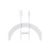 Дата кабель USB 2.0 AM to USB-C 1.0m Superior Fast Charging 100W moon white Baseus (P10320102214-01) – Baseus