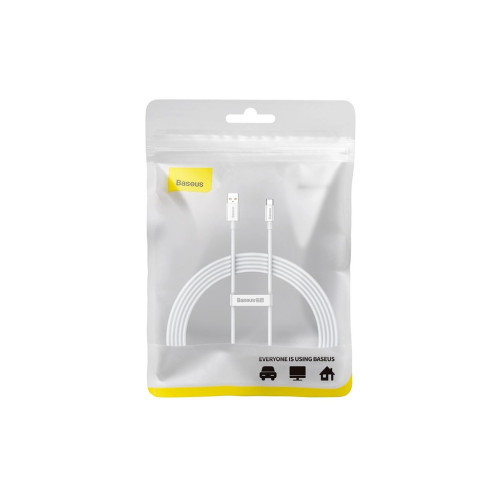 Дата кабель USB 2.0 AM to USB-C 1.0m Superior Fast Charging 100W moon white Baseus (P10320102214-01) – Baseus (вид 1)