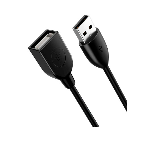 Дата кабель USB 2.0 AM/AF 0.5m Cabletime (CA915156) – Cabletime