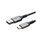Дата кабель USB 2.0 AM to USB-C 1.5m Cabletime (CA915224)