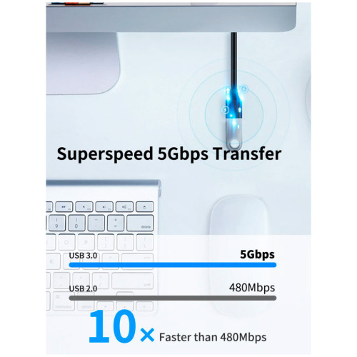 Дата кабель USB 3.0 AM/AF 2.0m Cabletime (CA915408) – Cabletime (вид 2)