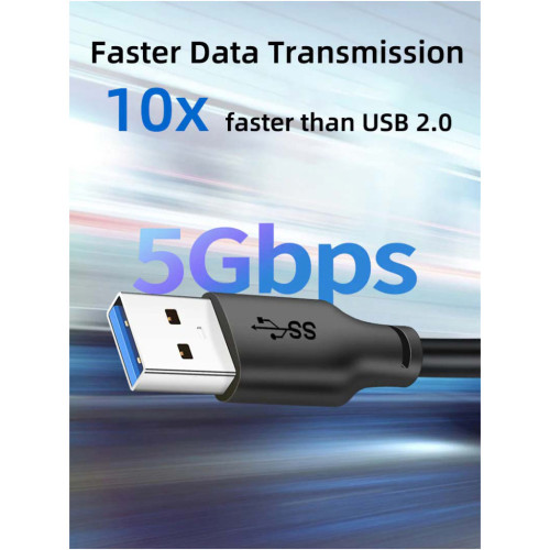 Дата кабель USB 3.0 AM/AM 3.0m Cabletime (CA915415) – Cabletime (вид 1)