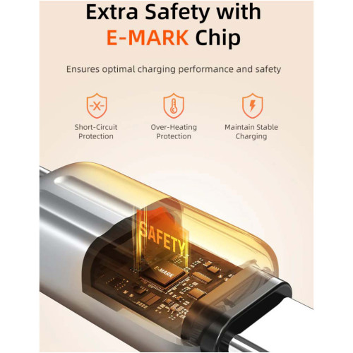 Дата кабель USB-C to USB-C 2.0m PD240W Cabletime (CA915736) – Cabletime (вид 1)