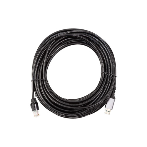 Дата кабель USB AM to RJ45 Ethernet 15.0m CAT6 UTP PowerPlant (CA915026) – PowerPlant