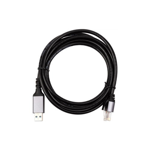 Дата кабель USB AM to RJ45 Ethernet 2.0m CAT6 UTP PowerPlant (CA914982) – PowerPlant