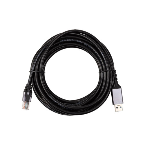 Дата кабель USB AM to RJ45 Ethernet 5.0m CAT6 UTP PowerPlant (CA915002) – PowerPlant