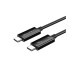 Дата кабель USB-C to USB-C 0.5m Thunderbolt 3 100W (20V/5A) 5K60Hz Cabletime (CA915392) – Cabletime (вид 1)