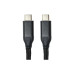 Дата кабель USB-C to USB-C 3.0m PD60W black San Guan (CA914104) – San Guan