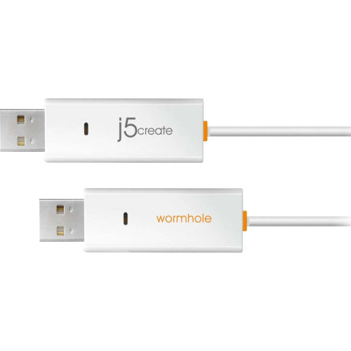 Дата кабель USB 2.0 AM/AM 1.8m Windows & Mac J5create (JUC400-N) – J5create (вид 2)