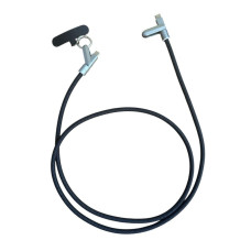 Дата кабель USB-C to USB-C 1.2m PD3.1 100W braided black XoKo (XK-SC-HLD-200-BK)