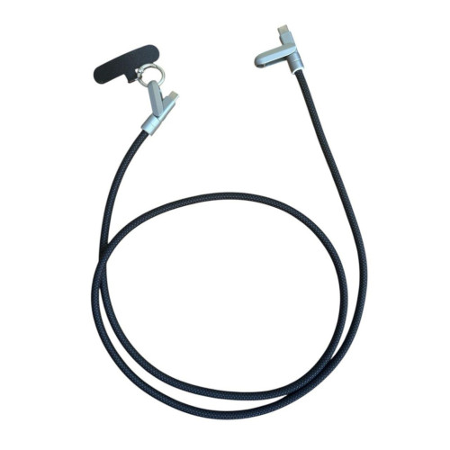 Дата кабель USB-C to USB-C 1.2m PD3.1 100W braided black XoKo (XK-SC-HLD-200-BK) – XoKo