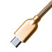 Дата кабель USB 2.0 AM to Micro 5P 1.0m 1.5A, Gold Grand-X (MM02G) – Grand-X (вид 2)