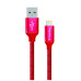 Дата кабель USB 2.0 AM to Lightning 1.0m 2.1А red ColorWay (CW-CBUL004-RD) – ColorWay