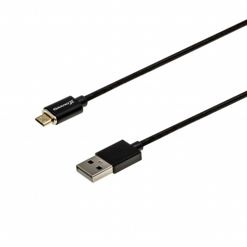 Дата кабель USB 2.0 AM to Micro 5P 1.0m Magnet Grand-X (MG-01M) – Grand-X (вид 2)
