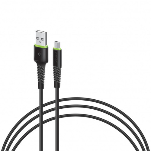 Дата кабель USB 2.0 AM to Micro 5P 3.0m CBFLEXM3 black Intaleo (1283126487491) – Intaleo