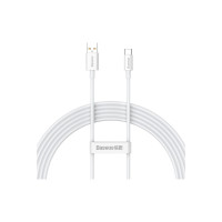 Дата кабель USB 2.0 AM to USB-C 2.0m Superior Fast Charging 100W moon white Baseus (P10320102214-03)