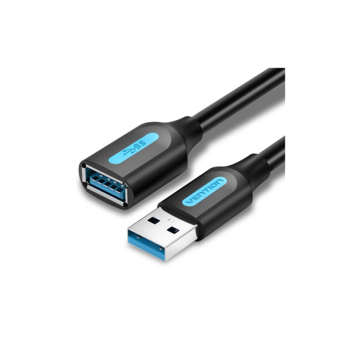 Дата кабель USB 3.0 AM/AF 3.0m black Vention (CBHBI) – Vention