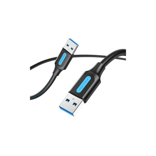 Дата кабель USB 3.0 AM/AM 3.0m black Vention (CONBI) – Vention