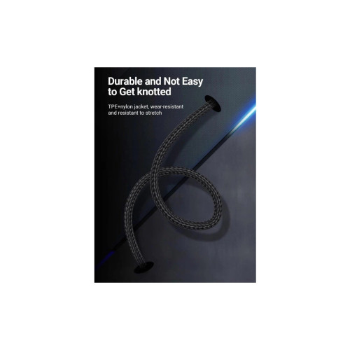 Дата кабель USB-C to USB-C 1.0m 5A aluminum gray Vention (TAEHF) – Vention (вид 2)
