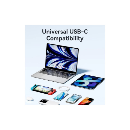Дата кабель USB-C to USB-C 1.0m 3A black Vention (TRCBF) – Vention (вид 2)