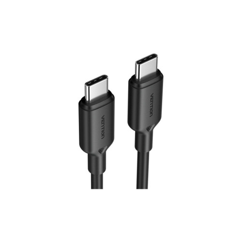 Дата кабель USB-C to USB-C 2.0m 5A aluminum black Vention (TRIBH) – Vention (вид 1)