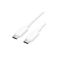 Дата кабель USB-C to USB-C 1.0m 60W white Vention (TRCWF)