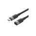 Дата кабель USB-C M/F 1.0m 100W 10Gbps 4K60Hz Vention (TRFBF) – Vention