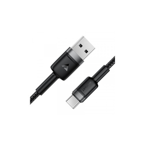 Дата кабель USB 2.0 AM to USB-C 1.2m 60W black Acefast (6974316285144) – Acefast (вид 2)