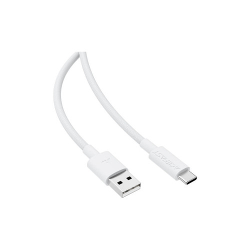 Дата кабель USB 2.0 AM to USB-C 1.2m 3A white Acefast (6974316284260) – Acefast (вид 2)